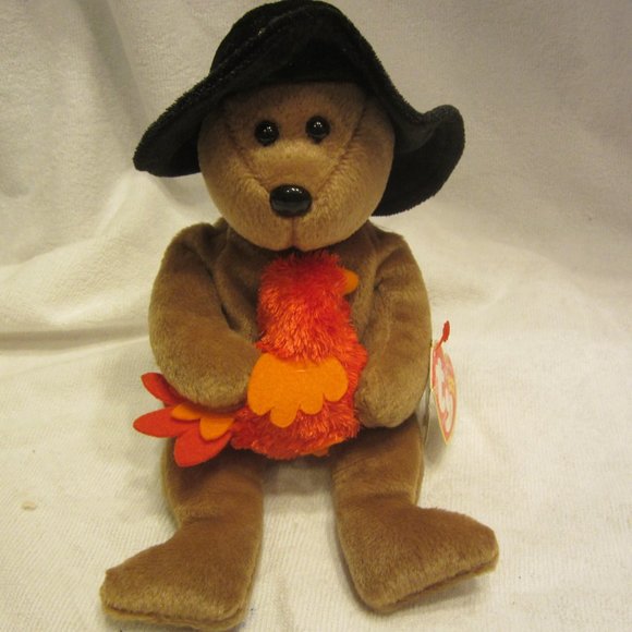 2004 TY BEANIE BABY PLYMOUTH W/TAGS RETIRED - Picture 2 of 9